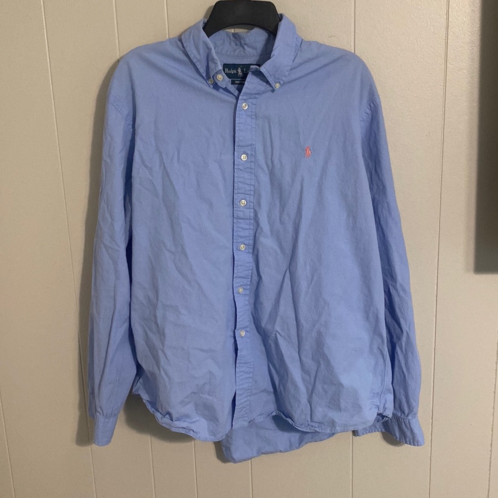 Ralph Lauren long sleeve button down - custom fit XL